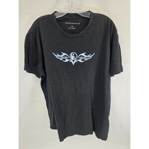 aeropostale graphic tee yin yang flames XL